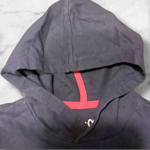 Jojo Siwa Nickelodeon Girls Hoodie S 6/6X Blue With Colorful Graphics & Pink Cuf - Picture 12 of 12